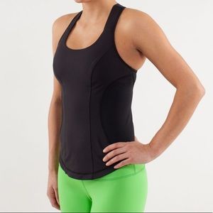 Lululemon Cardio Kick Tank black size 4